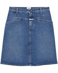 Closed - Denim Mini Skirt - Lyst