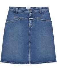 Closed - Denim Mini Skirt - Lyst
