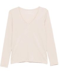 Majestic Filatures - V-Neck Long-Sleeve T-Shirt - Lyst