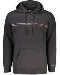 Tommy Hilfiger - Logo-Print Drawstring Hoodie - Lyst