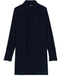 Zadig & Voltaire - Rhelyne Ruffled Mini Dress - Lyst