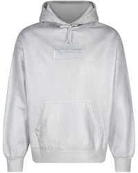 Supreme - X Mm6 Maison Margiela Foil Box Logo Hoodie - Lyst