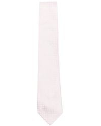 Dell'Oglio - Martin Geometric-Jacquard Tie - Lyst