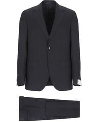 Caruso - Notched-Lapel Single-Breasted Suit - Lyst