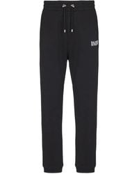 Balmain - Drawstring-Fasteningl Logo-Detail Track Pants - Lyst