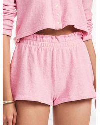 LoveShackFancy - Delvina Cotton Shorts - Lyst