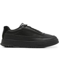 Blauer - Logo-Patch Panelled Sneakers - Lyst