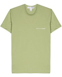 Comme des Garçons - Logo-print Cotton T-shirt - Lyst