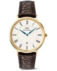 Daniel Wellington - Classic Roman Numerals Date 40Mm Watch - Lyst