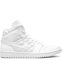 Nike - Air 1 Mid "Quilted" Sneakers - Lyst