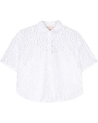 MICHAEL Michael Kors - Camisa con motivo de leopardo - Lyst