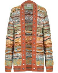 Laneus - Cardigan Con Borchie - Lyst
