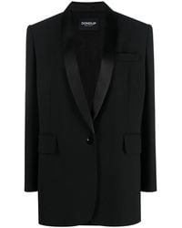 Dondup - Single-Breast Virgin Wool-Blend Jacket - Lyst