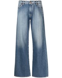 3x1 - Faded-effect Wide-leg Jeans - Lyst