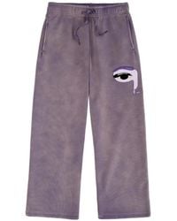 Kidsuper - Embroidered-Patch Track Pants - Lyst