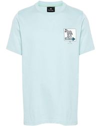 PS by Paul Smith - T-shirt One Way Zebra con stampa - Lyst