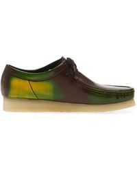 Clarks - Wallabee Lace-Up Sneakers - Lyst