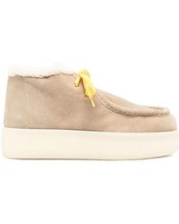 Miu Miu - 45Mm Suede Boots - Lyst
