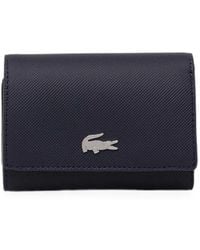 Lacoste - Portefeuille Pliant Anna À Plaque Logo - Lyst