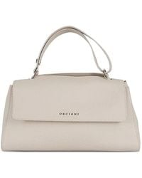 Orciani - Leather Shoulder Bag - Lyst