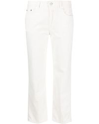 Closed - Milo Corduroy Cropped Trousers - Lyst