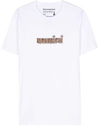 Maharishi - Tiger Fur Calligraphy Cotton T-shirt - Lyst