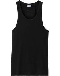 Burberry - Ribbed-knit Vest Top - Lyst