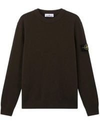 Stone Island - 5100011 Pure Rws Wool Jumper - Lyst