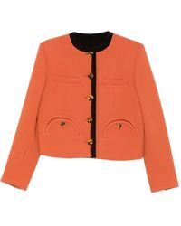 Blazé Milano - Jacke Mit Kontrastdetails - Lyst