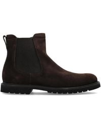 Fabi - Bottines Chelsea En Daim - Lyst