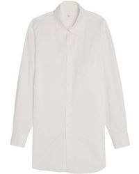 Y's Yohji Yamamoto - Layered-collar Cotton Shirt - Lyst