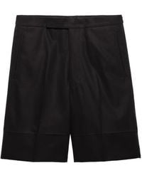 Prada - Katoenen Bermuda Shorts - Lyst