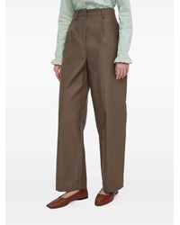 DKNY - Pleated Trousers - Lyst