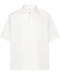 OAMC - Popeline Overhemd Met Patch - Lyst