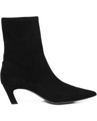 Ash - Viva Pointed-Toe Ankle Boots - Lyst