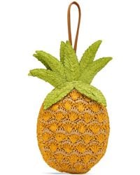 Simon Miller - Pineapple Wristlet Woven Clutch Bag - Lyst