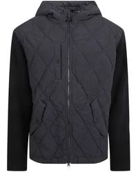 Stone Island - Hooded Quilted Puffer Jacket - Lyst
