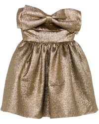 Self-Portrait - メタリック ミニドレス - Lyst