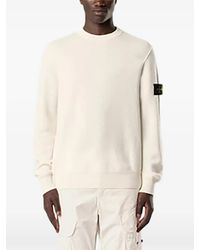 Stone Island - 5100011 Pure Rws Wool Crew Neck Jumper - Lyst