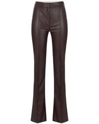 Elisabetta Franchi - Trousers With Ribbing - Lyst