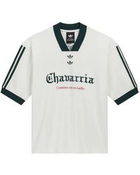 Willy Chavarria - Logo-Embroidered 3-Stripes T-Shirt - Lyst