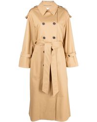 By Malene Birger - Alanis Double-breasted Belted Trench Coat - Lyst
