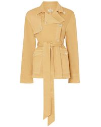Temperley London - Veste En Jean À Taille Ceinturée - Lyst