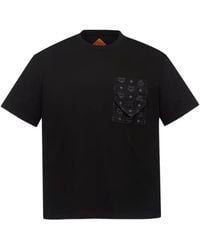 MCM - Visetos-Print Pocket T-Shirt - Lyst