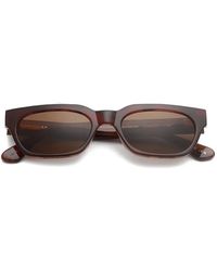 A.Kjærbede - Bror Rectangle-Frame Sunglasses - Lyst
