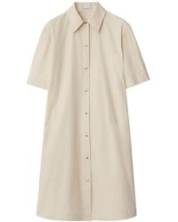 Burberry - Mc Cie Shirt Dress With Clamps - Lyst