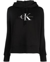 Calvin Klein - Sudadera con capucha y logo bordado - Lyst