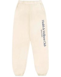 Sporty & Rich - Logo-Print Track Trousers - Lyst