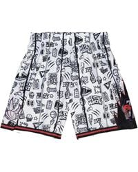 Mitchell & Ness - Shorts Da Basket Doodle Swingman "Nba Toronto Raptors 1998" - Lyst