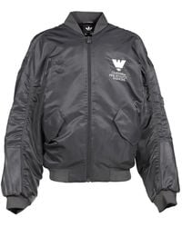 adidas - X Willy Chavarria Logo-Patch Bomber Jacket - Lyst